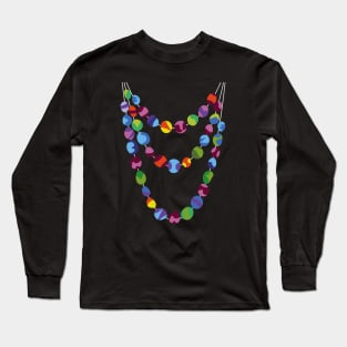 Necklace Tee, Catenary Curves Long Sleeve T-Shirt